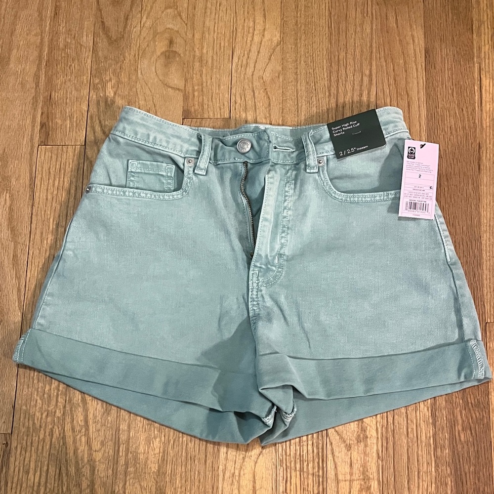 NWT Wild Fable Aqua Jean Shorts